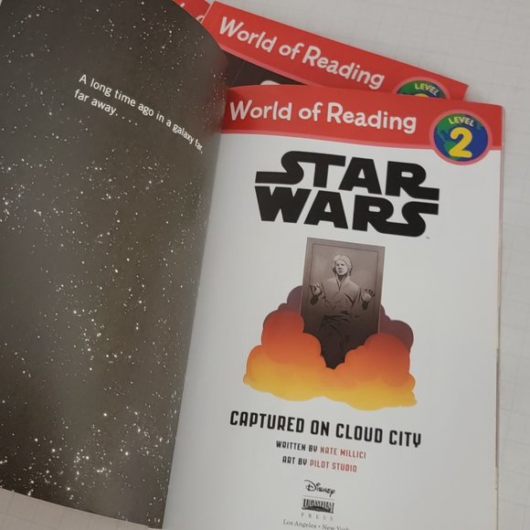 6 Disney Star Wars Learn to Read Books World of Reading Level 2 - Picture 7 of 10